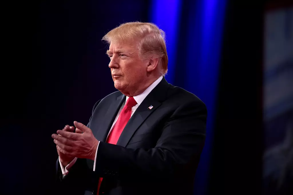 President of the United States Donald Trump speaking at the 2018 Conservative Political Action Conference (CPAC) in National Harbor, Maryland. Please attribute to Gage Skidmore if used elsewhere.