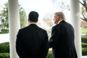 Description English: NYC mayor-elect Zohran Mamdani (left) and President Donald Trump meeting at the White House Date 21 November 2025 Author White House